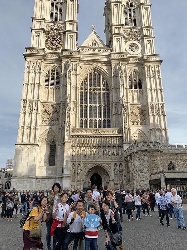 ロンドンの街中をぶらぶら散歩中立ち寄ったウェストミンスター寺院