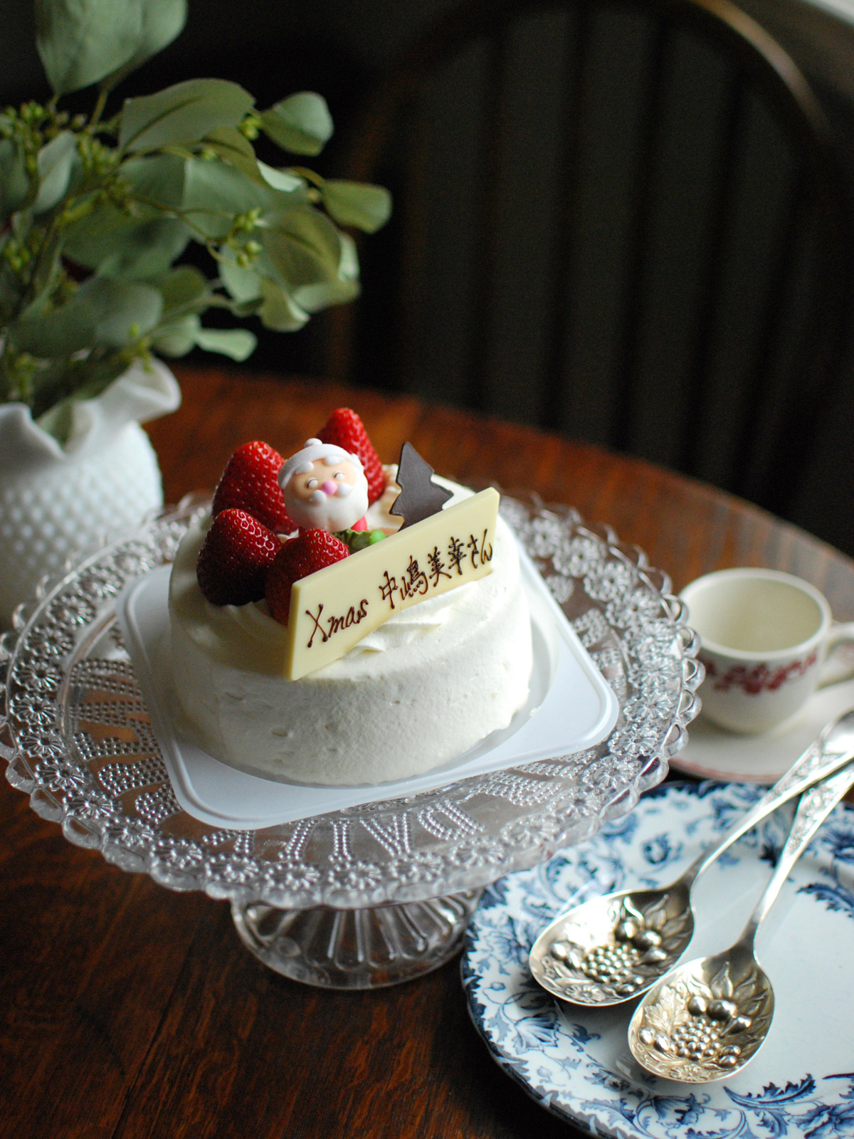 ケーキをちょっとおシャレに Merry Christmas!