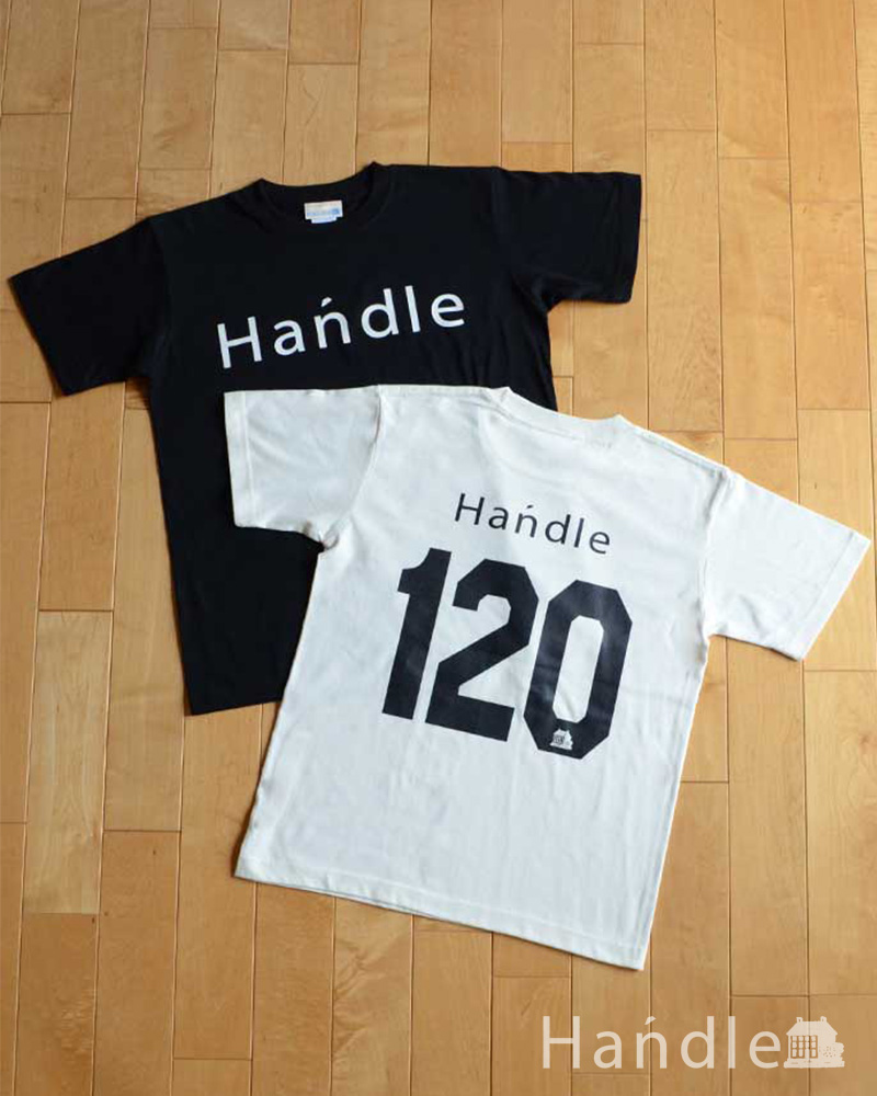 HandleのオリジナルＴシャツ　120周年記念特別バージョン (n9-060)